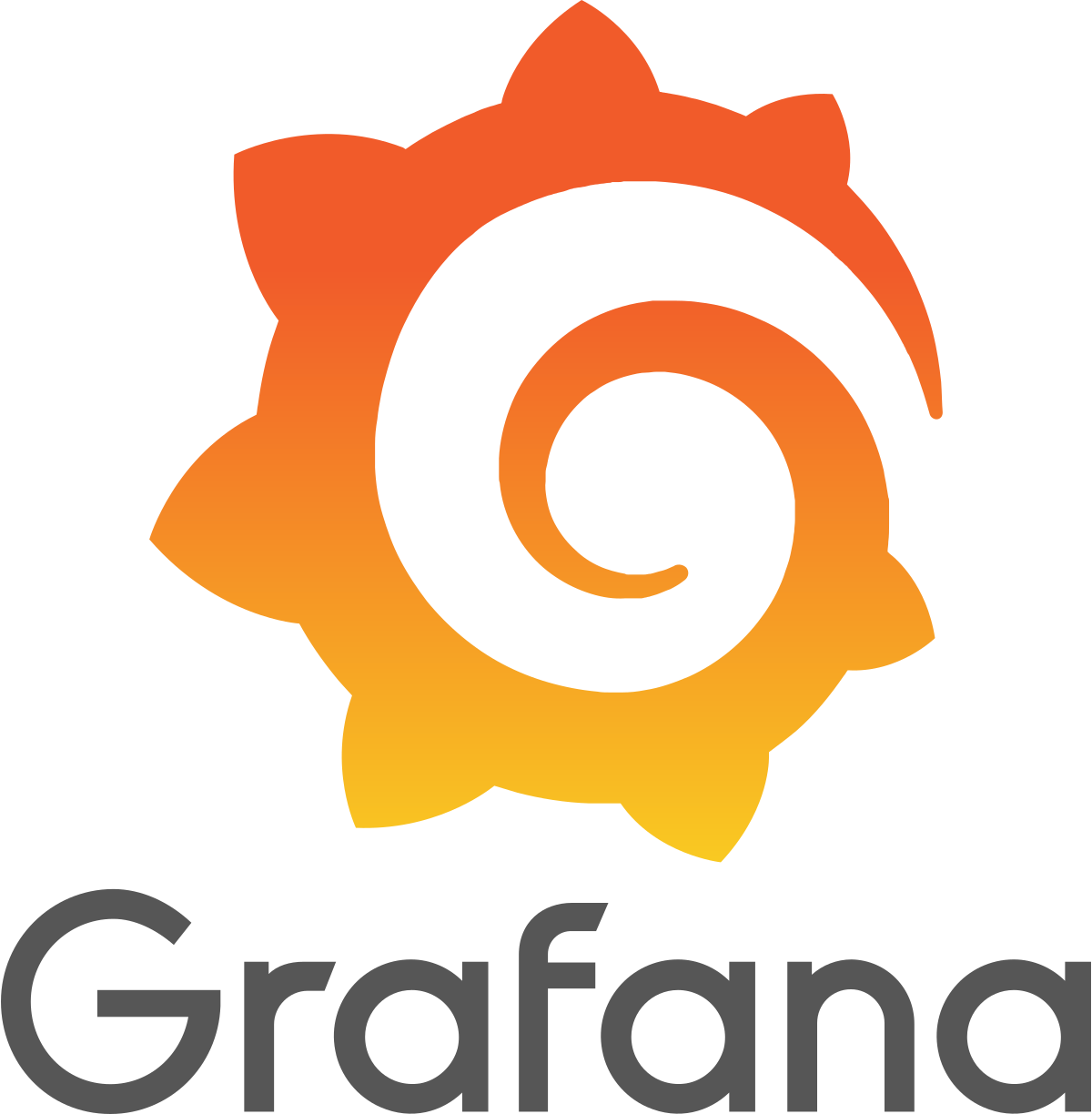 the logo of grafana containing a grafana thingie for observability and visibility